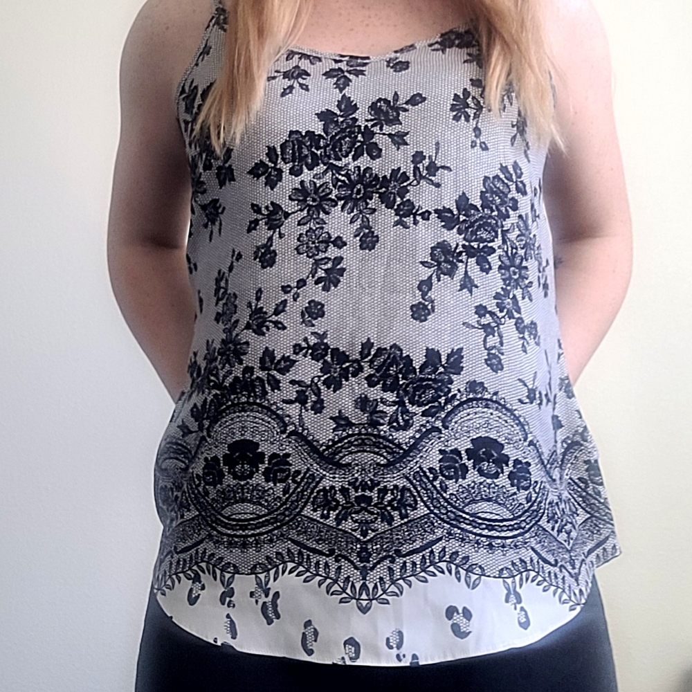 Worthington floral tank